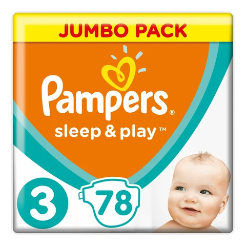 pampers play and sleep 3