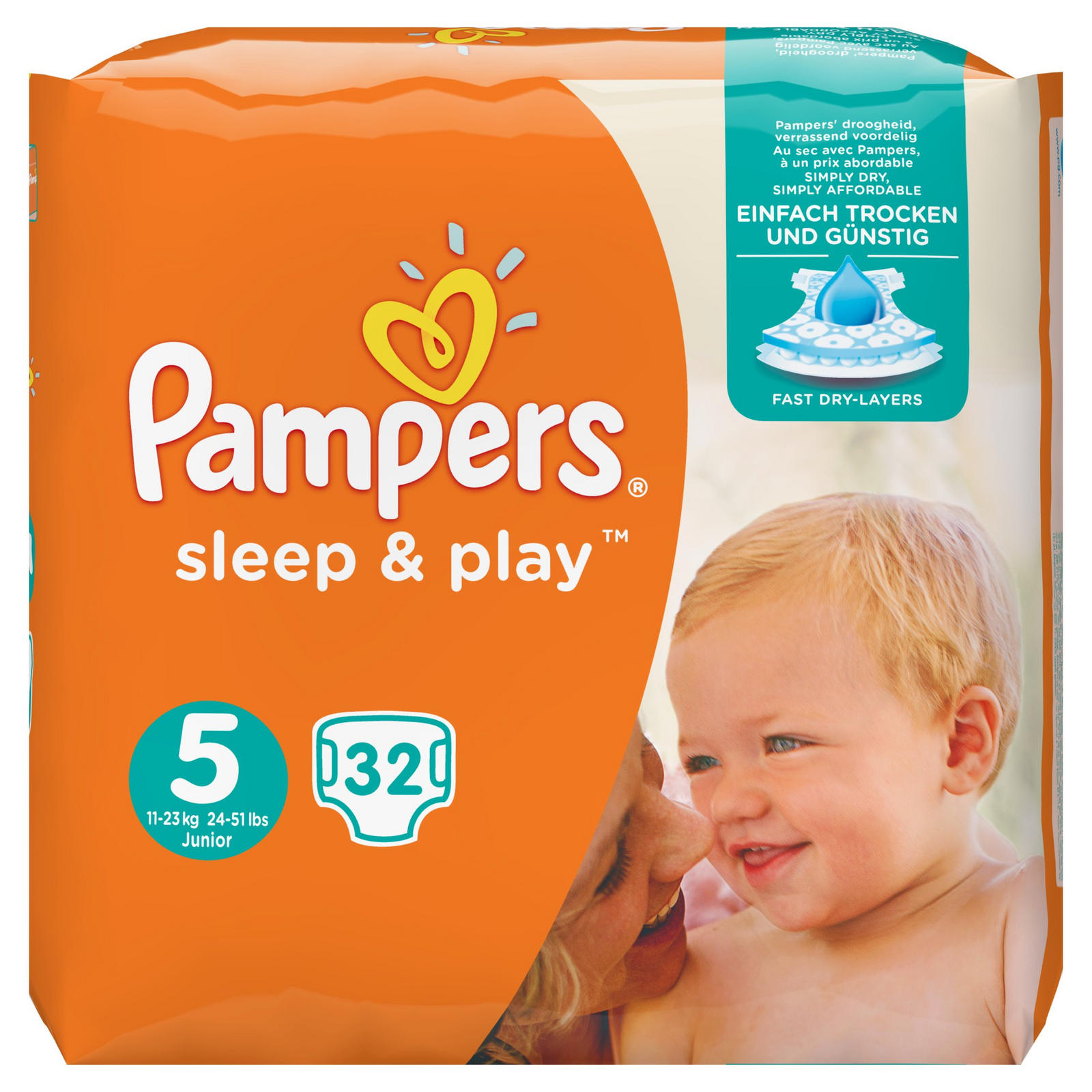 pampers play and sleep 5