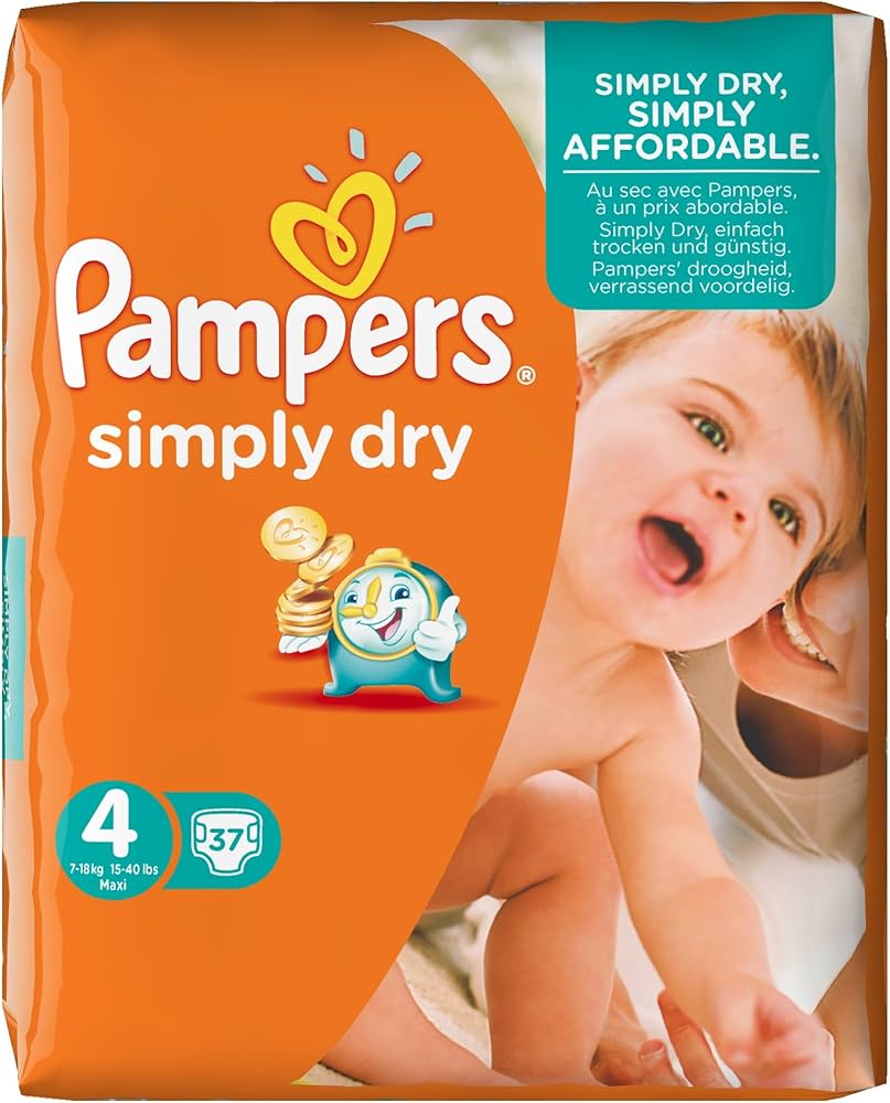 pampers pomaranczowe 1