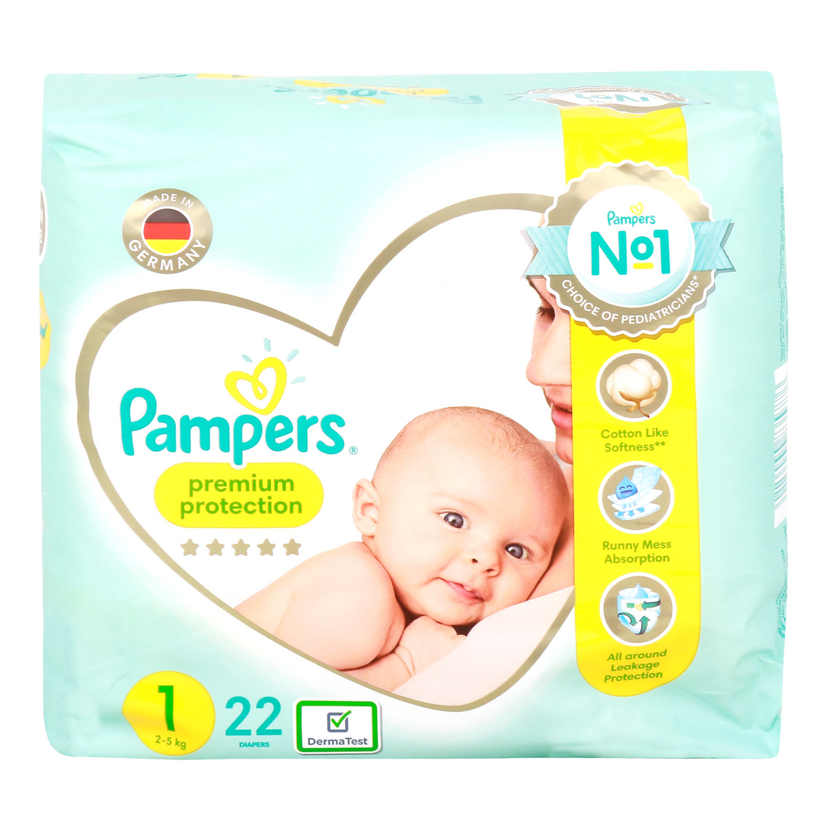 pampers premium 1 2