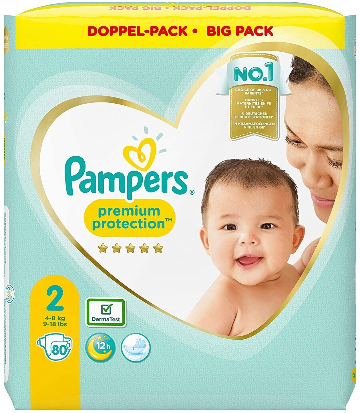 pampers premium 2 80