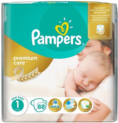 pampers premium care 0 cena 88