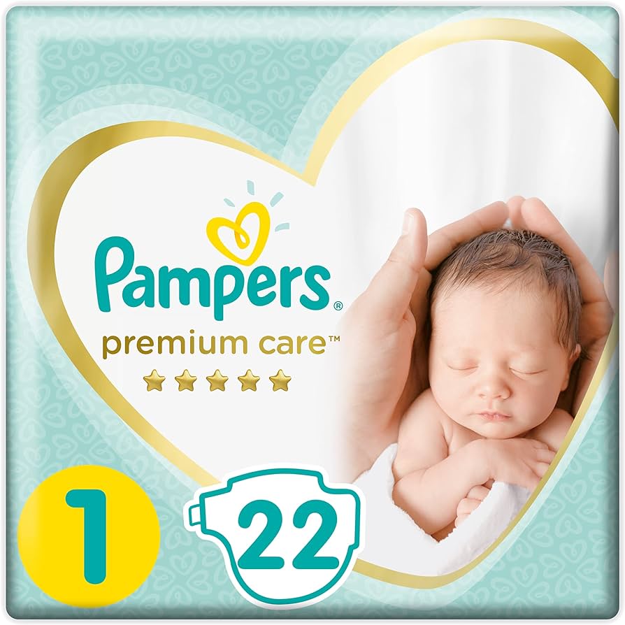 pampers premium care 1 newborn 22 szt 2-5kg