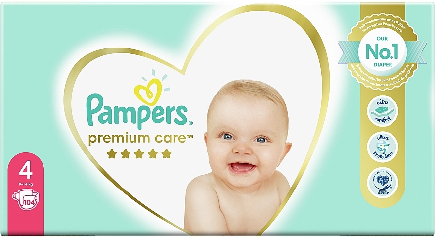 pampers premium care 1 pieluszki pieluchy 78 szt