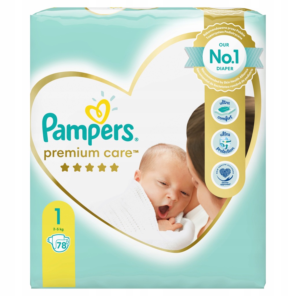 pampers premium care 1 wskaźnik