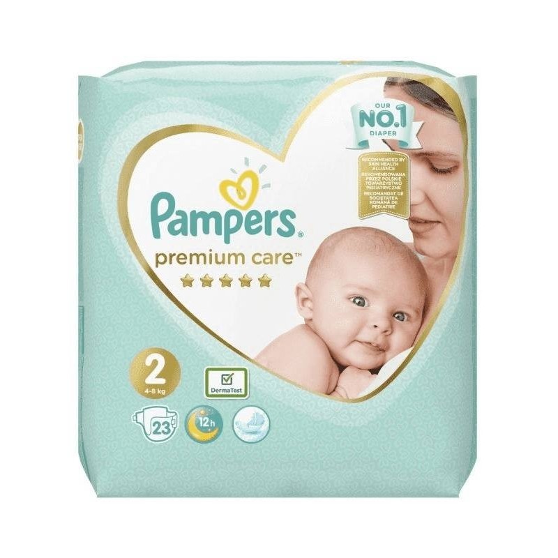 pampers premium care 2 zwykłe