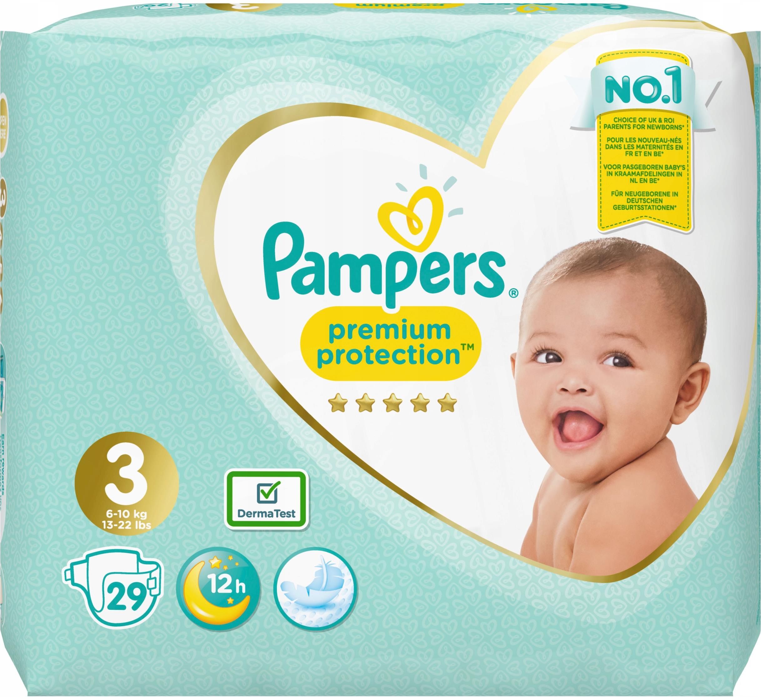 pampers premium care 3 22 sztuki