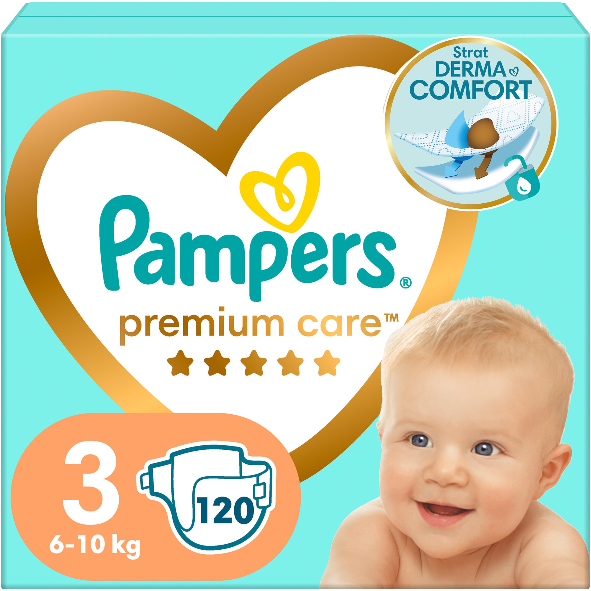 pampers premium care 3 emag