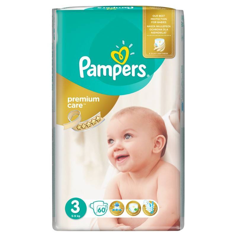 pampers premium care 3 midi