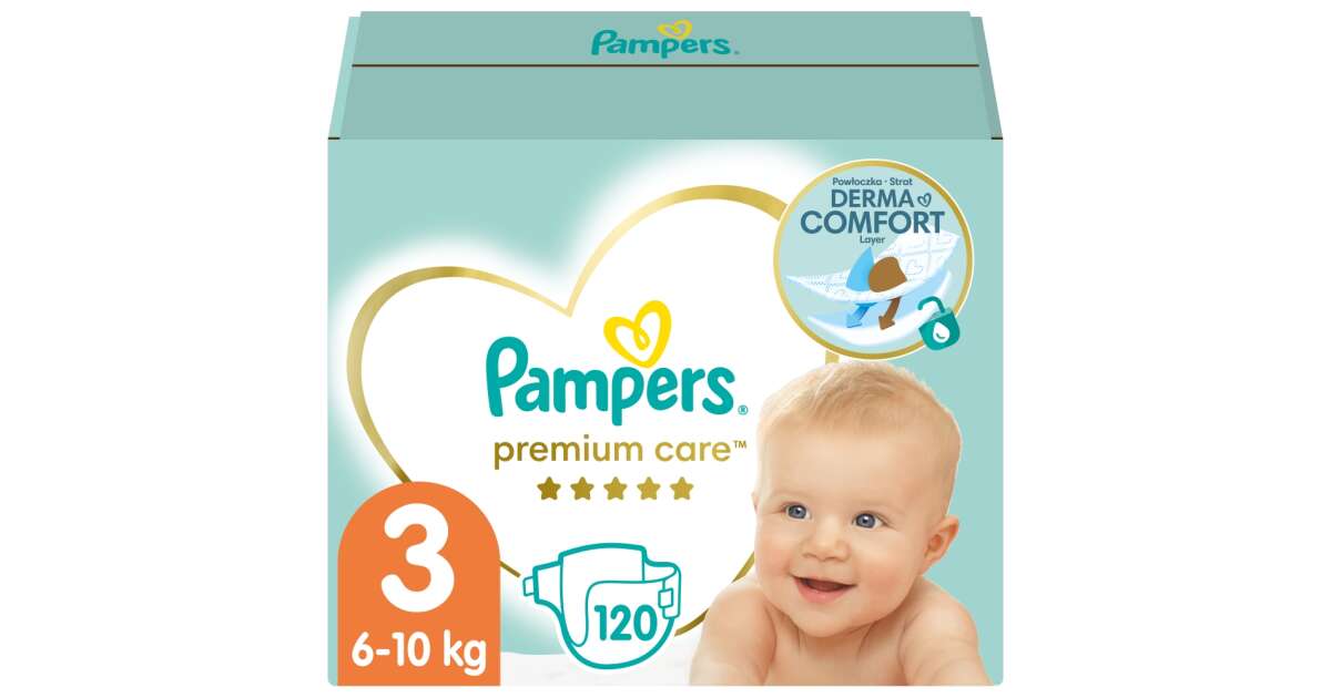 pampers premium care 3 midi box