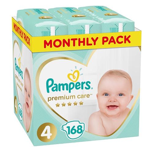 pampers premium care 4 maxi 168 szt