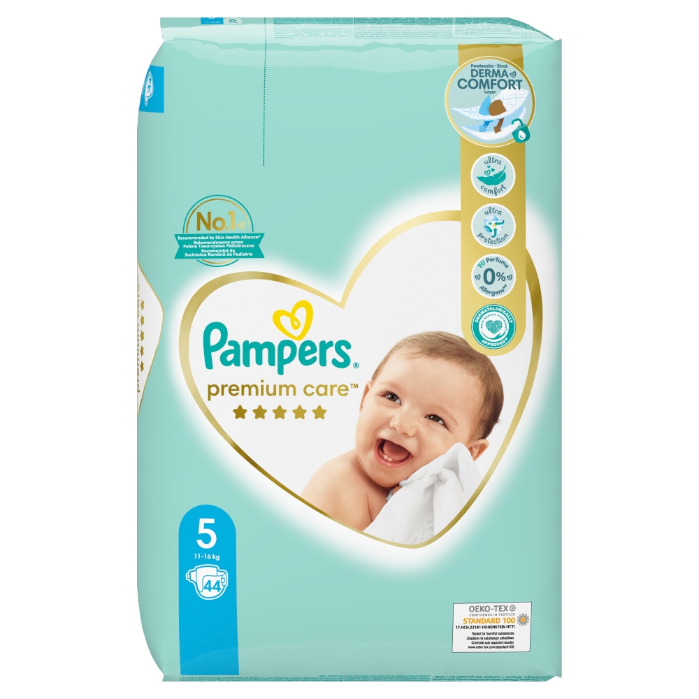 pampers premium care junior 44 szt