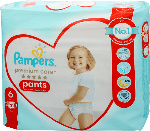 pampers premium care pants 6 jak wygląda