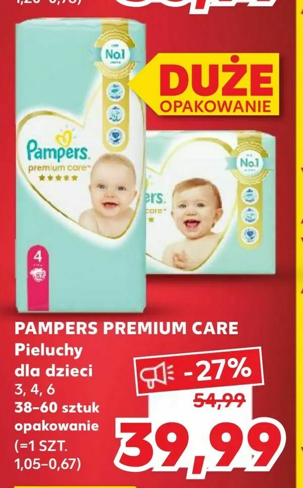 pampers premium care promocja kaufland