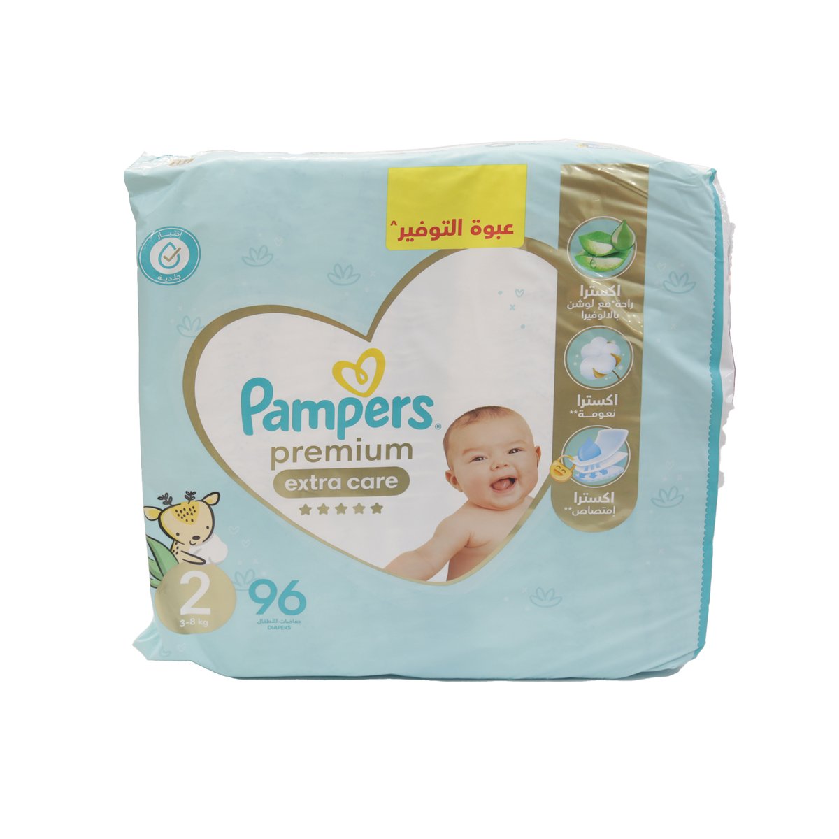 pampers premium care s 2 mini 96