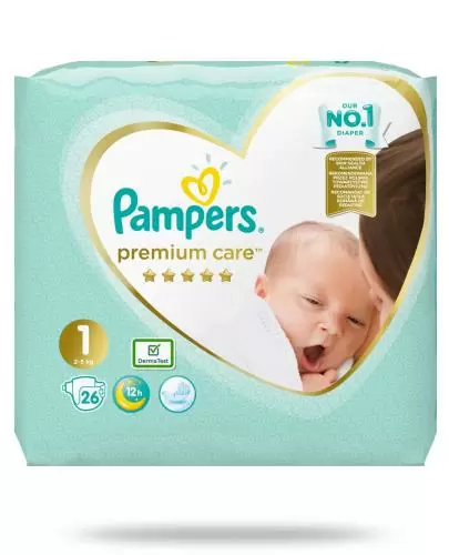 pampers premium care size 1 cena