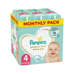 pampers premium care zapas na miesiac