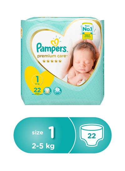 pampers premium new born 22