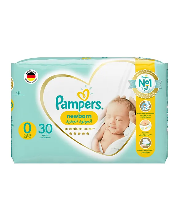 pampers premium newborn