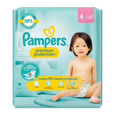 pampers premium protection 4