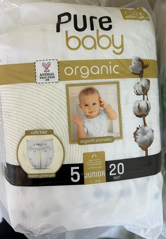 pampers pure organic opinie