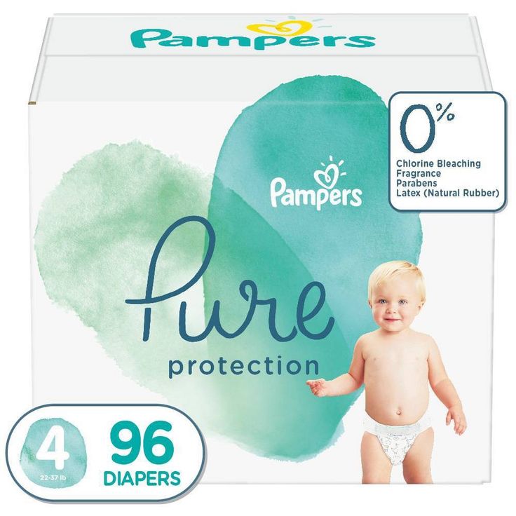 pampers pure protection