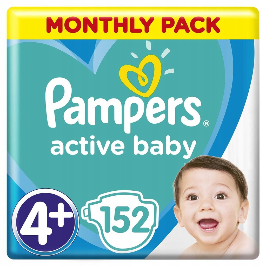 pampers rozmiar 4 allegro