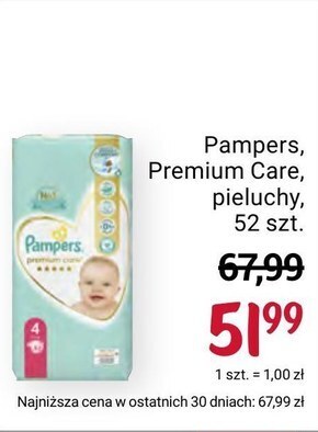 pampers rozmiar 4 rossmann