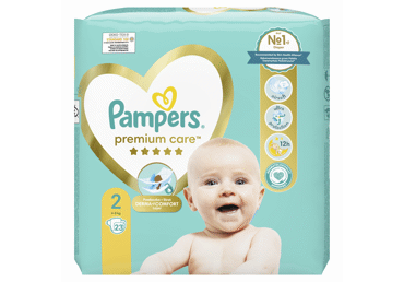 pampers rumiankowe