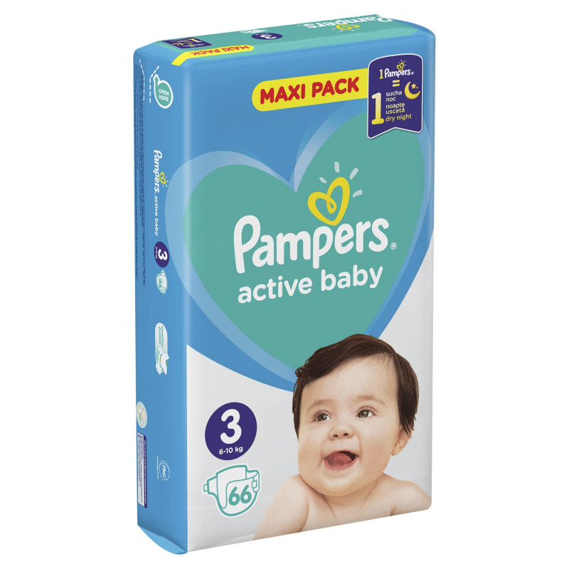 pampers s3 active baby dry maxi