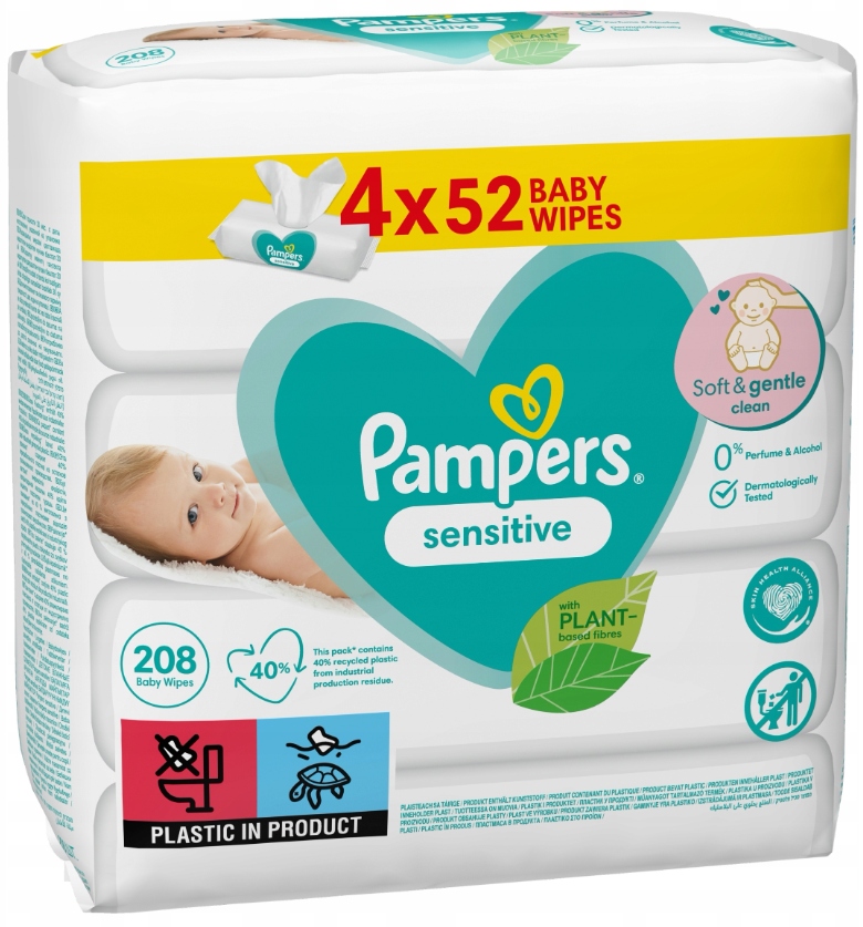 pampers sensative miesieczny zapas