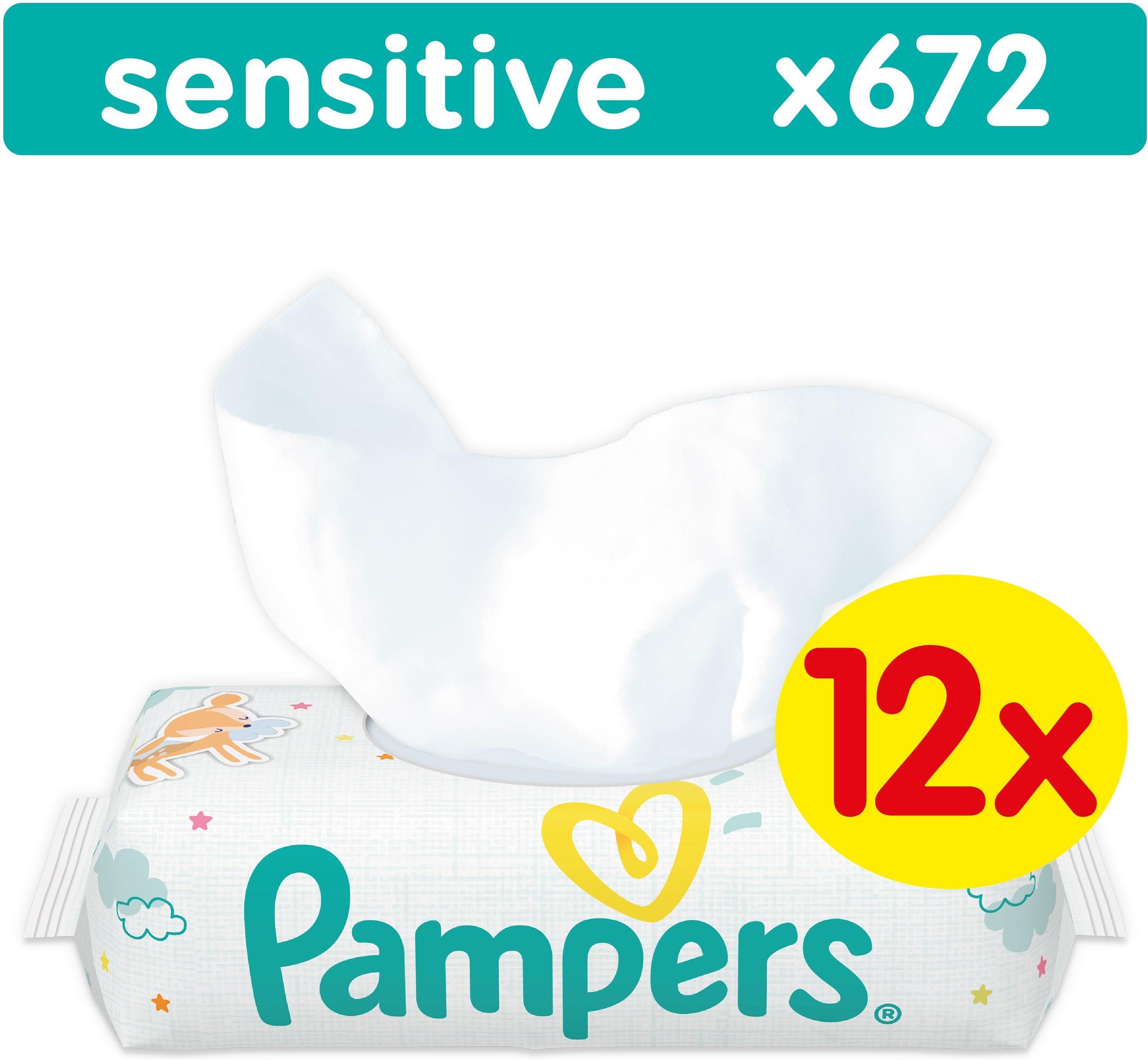 pampers sensitive ceneo