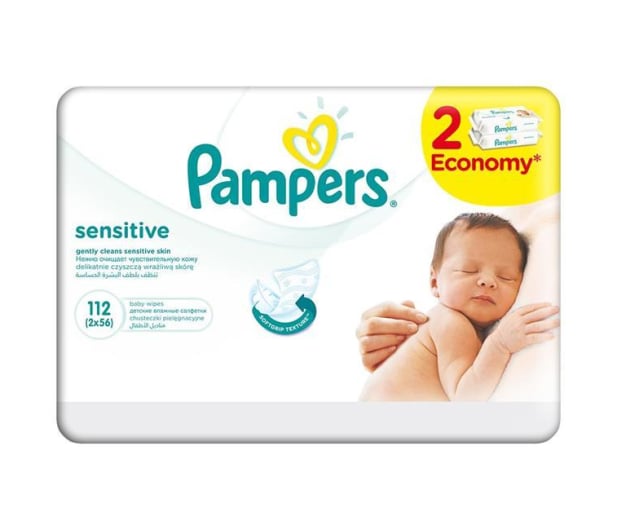 pampers sensitive chusteczki nawilżane op 56 szt