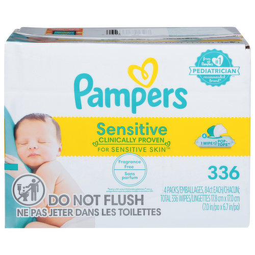 pampers sensitive fragrance free opinie