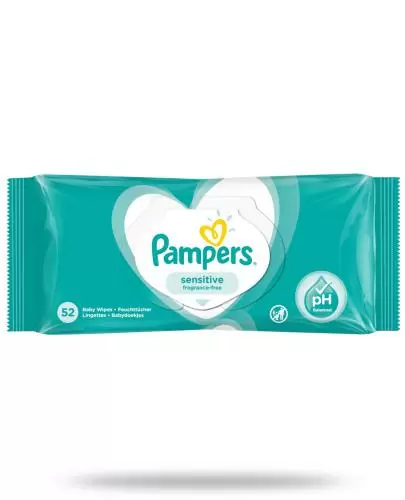 pampers sensitive fragrance free skład