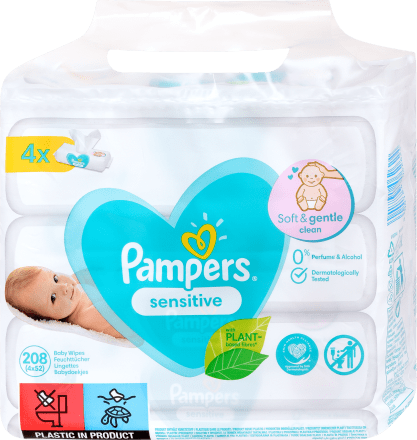 pampers sensituve 4x52