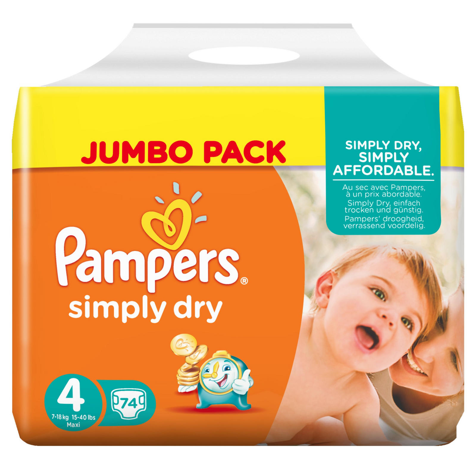 pampers simply dry