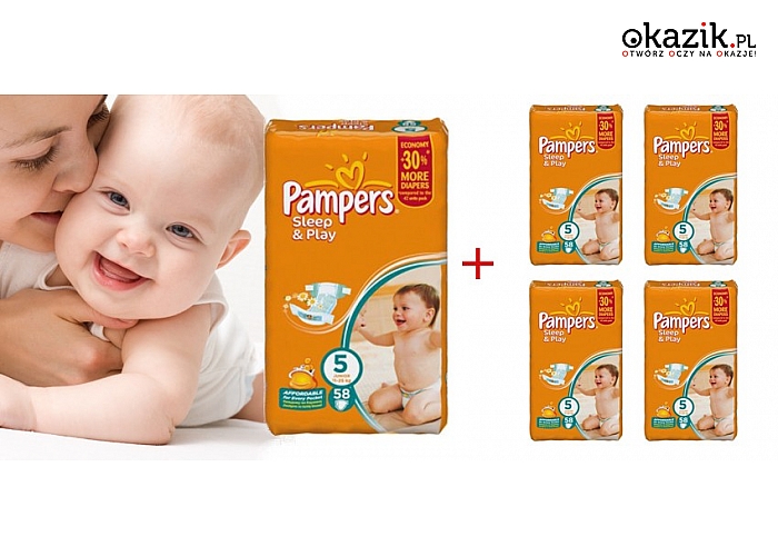 pampers sleep & play z kanalikami