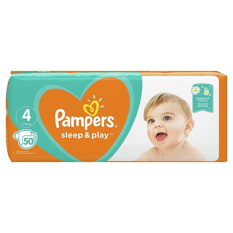 pampers sleep and play 4 50 ks