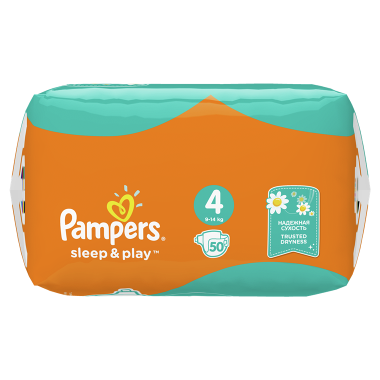 pampers sleep&play pieluchy jednorazowe rozmiar 4 maxi 50 szt