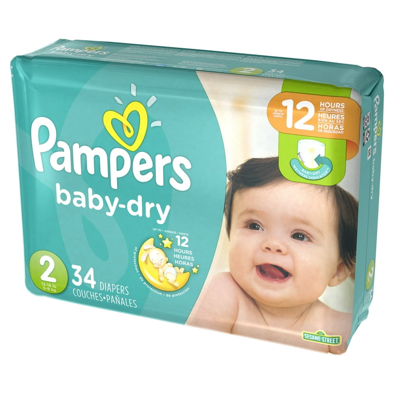 pampers soft and dry 2