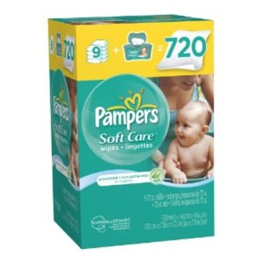 pampers soft care wipes