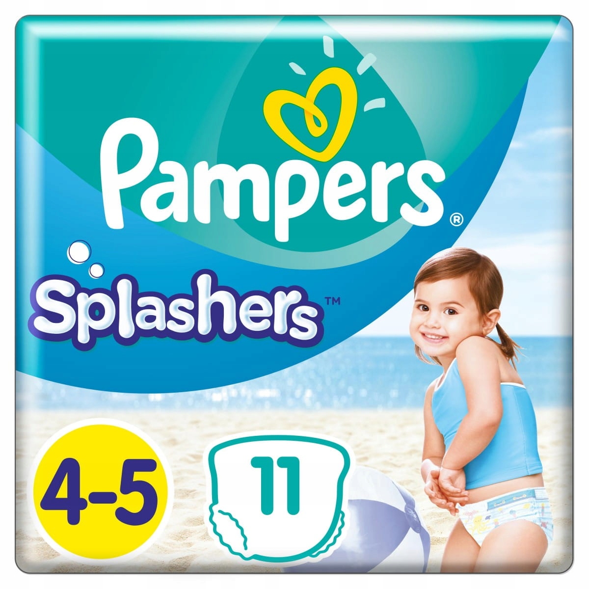 pampers splashers 4-5 allegro