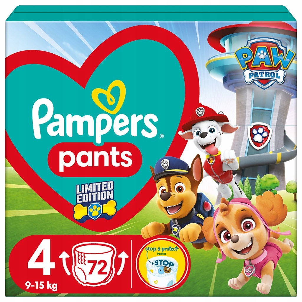 pampers u 4 latka