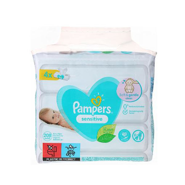 pampers wet wipes sensitive