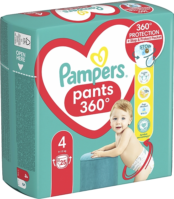 pampers wypadl wklad