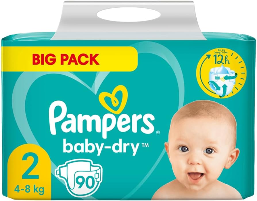 pampers zielony 4-8kg