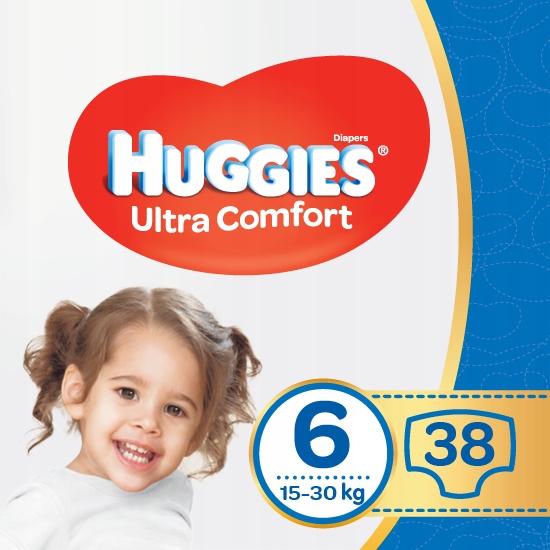 pampersy huggies rozmiar 6