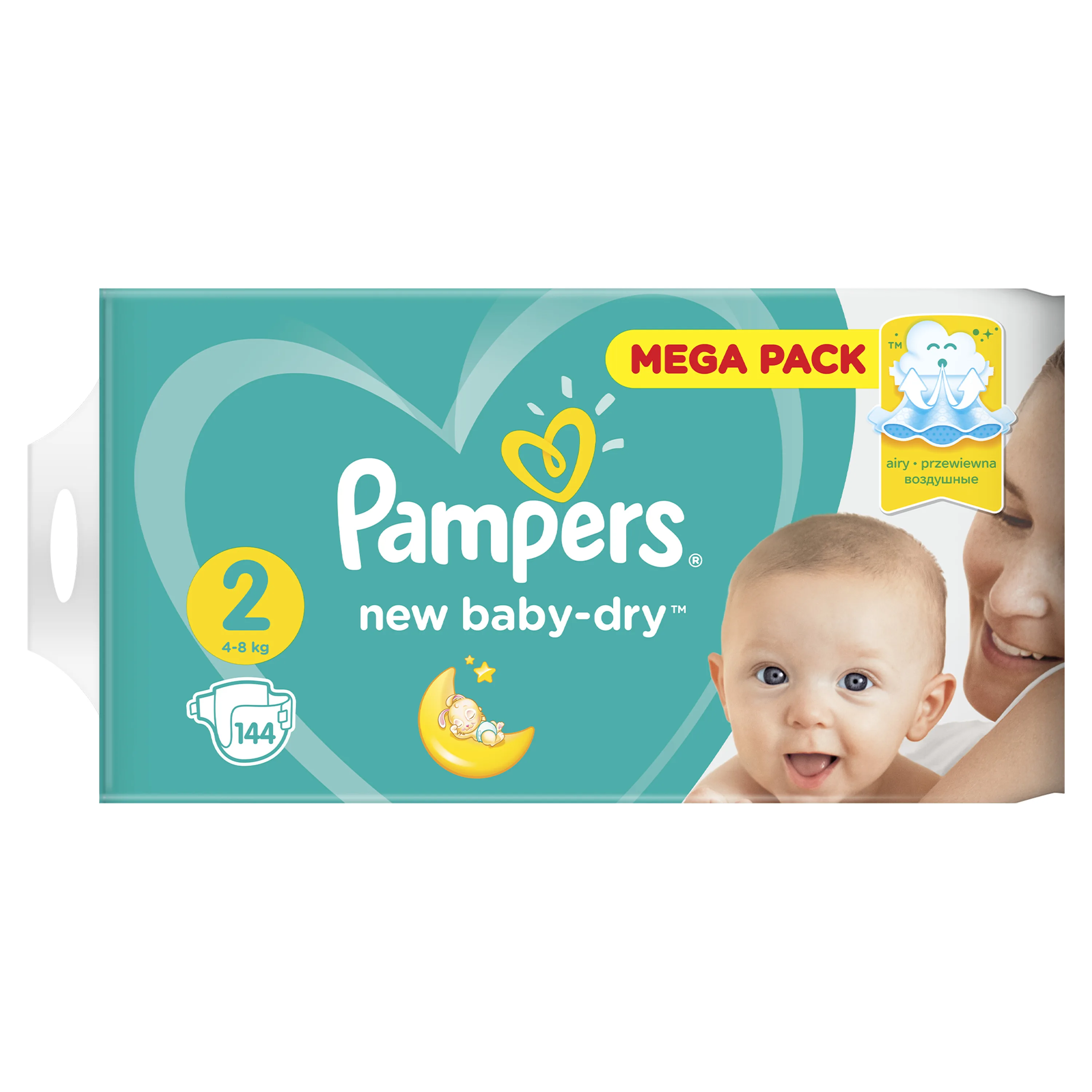 pampersy pampers 2 144 szt