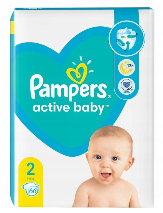 pampersy pampers 3 66 sztuk